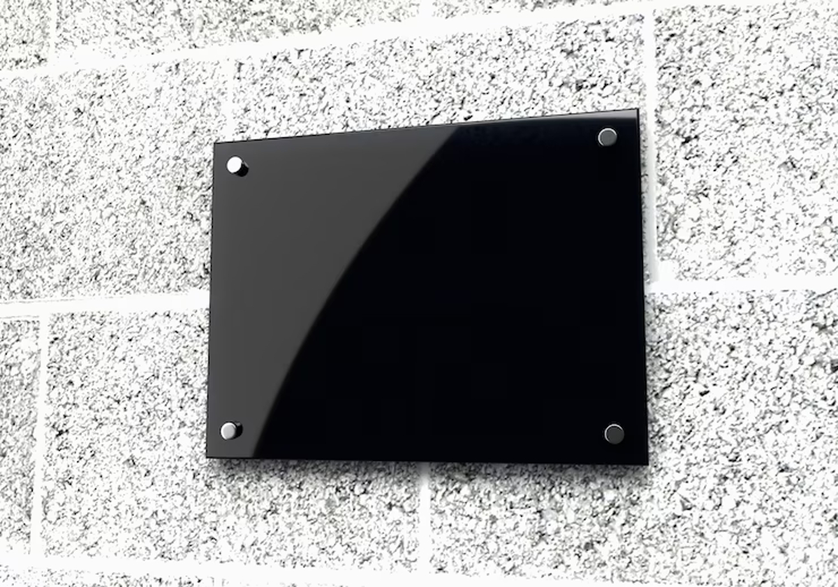 plaque professionnelle