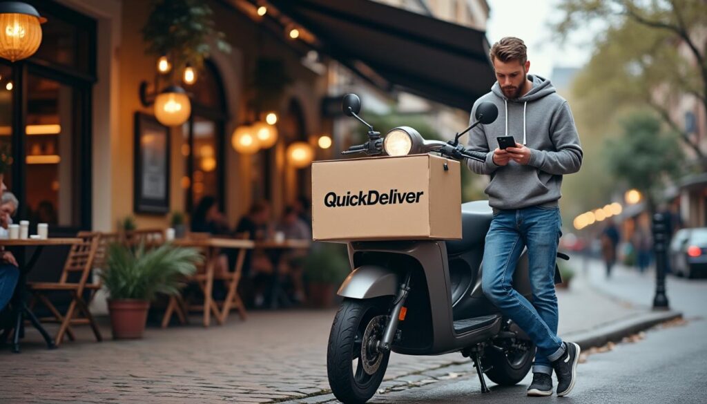 Comment une assurance scooter de livraison peut renforcer la confiance des clients
