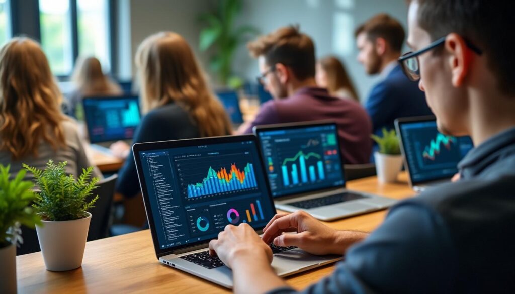 Les compétences clés développées lors d’une formation data analyst à Aix-en-Provence