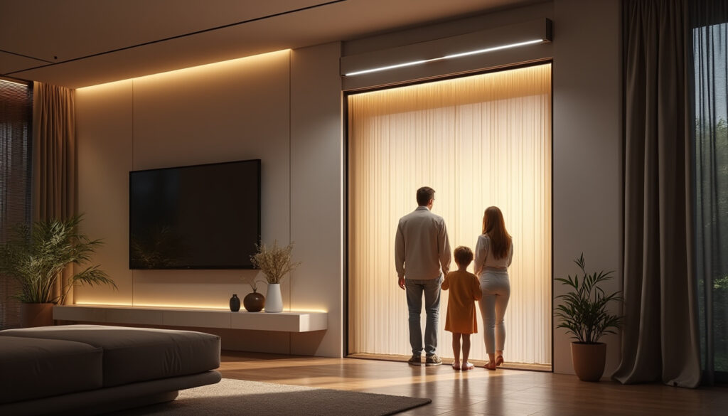 Rideau d’air chaud électrique : une solution esthétique et pratique pour votre maison