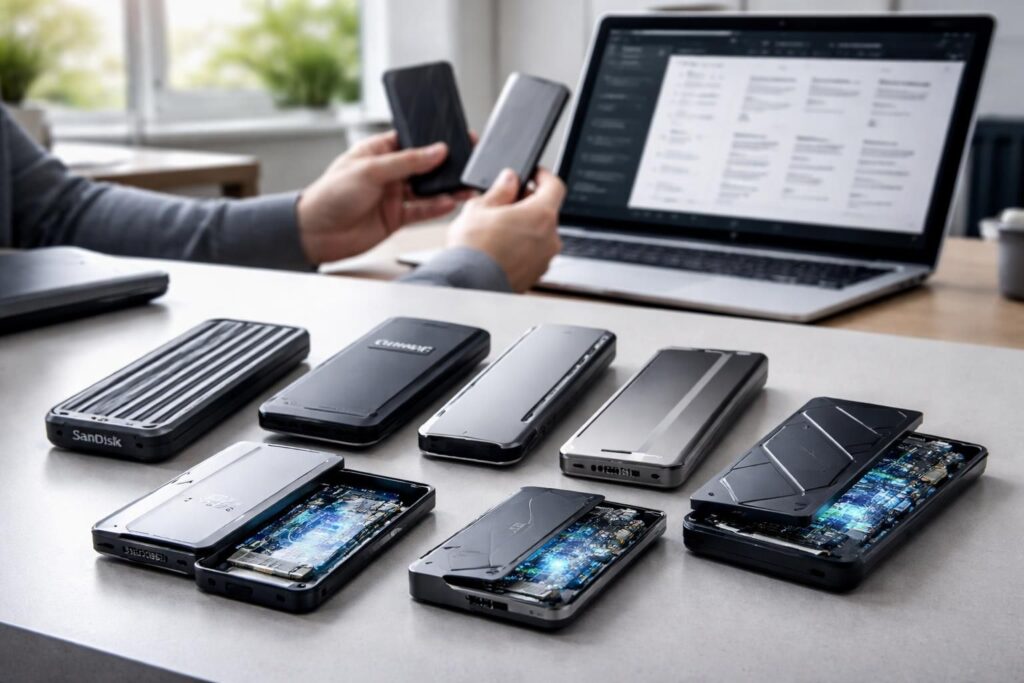 Comment choisir les meilleurs disques SSD externes pour vos besoins
