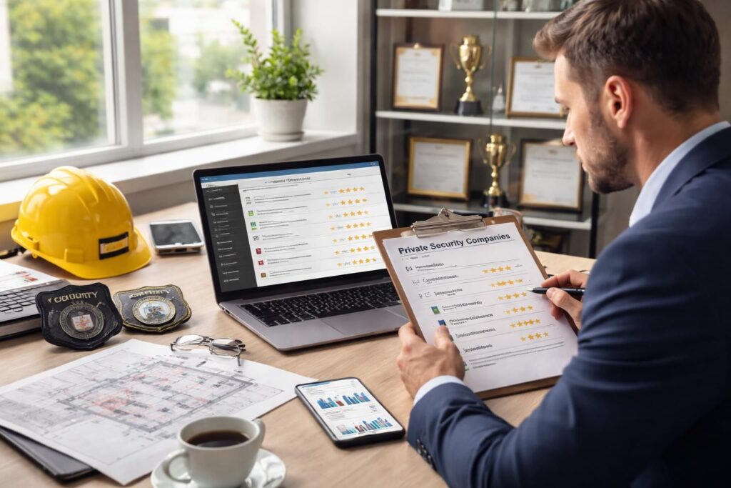 Les critères indispensables pour sélectionner une liste des entreprises de sécurité privée