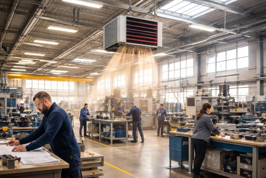 Pourquoi choisir le chauffage industriel aérotherme pour votre entreprise