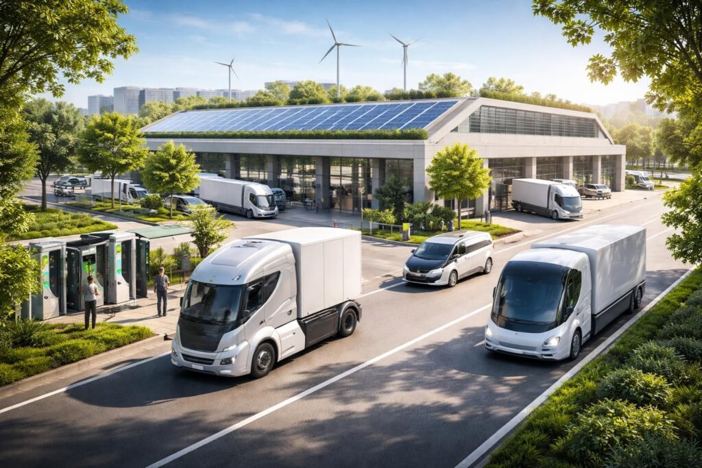 Comment les entreprises de transport innovent pour réduire leur empreinte carbone