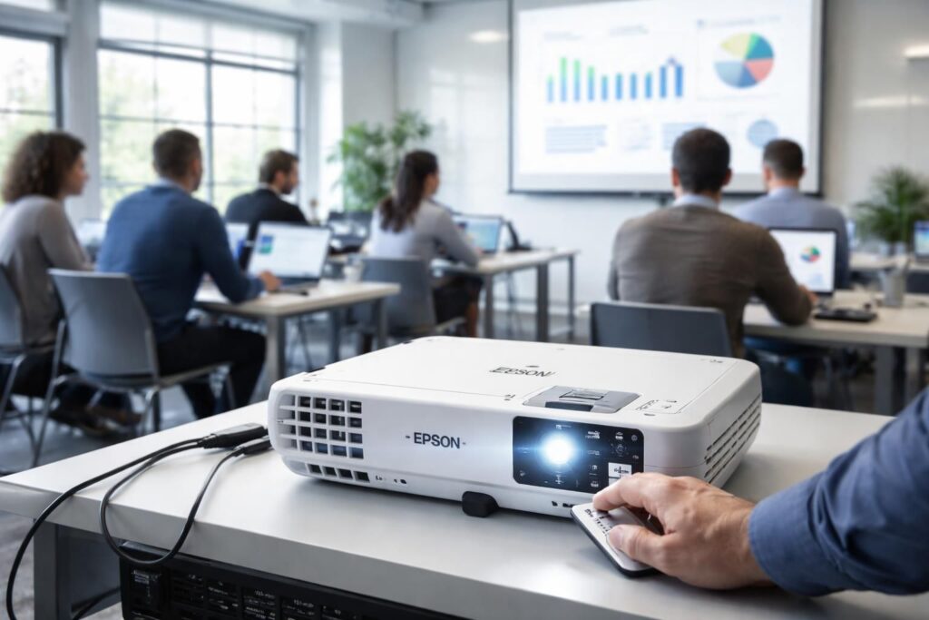 Epson en formation : réglages rapides pour sessions qui s’enchaînent