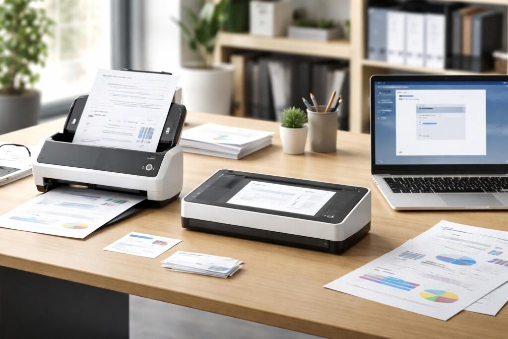 Scanner compact : ADF ou non, comment choisir