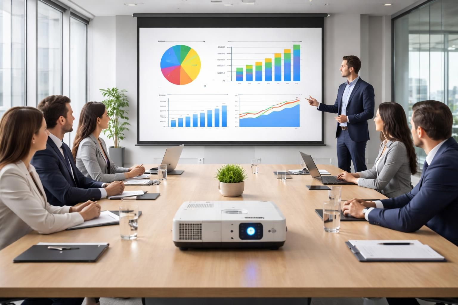 découvrez nos vidéoprojecteurs epson de bureau offrant des présentations professionnelles en full hd ou 4k pour des images nettes et époustouflantes.