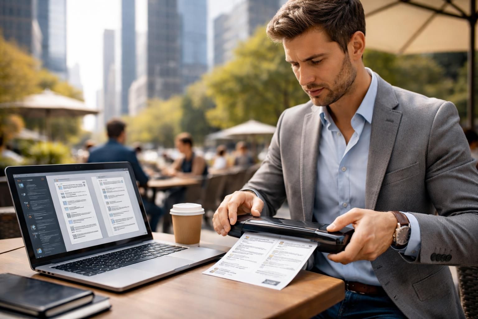 découvrez comment le scanner portable recto verso facilite le travail des professionnels en déplacement grâce à sa rapidité, sa compacité et son efficacité.
