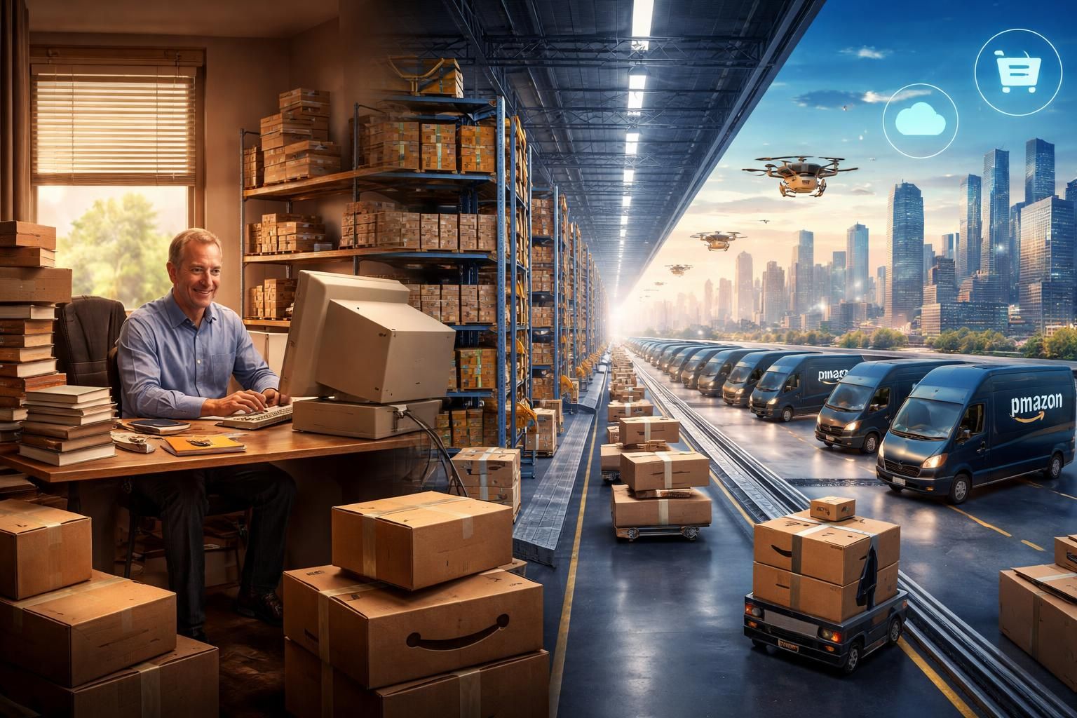 découvrez l'histoire d'amazon, de ses origines à sa transformation, et comment cette entreprise est devenue un géant du commerce en ligne depuis sa création.