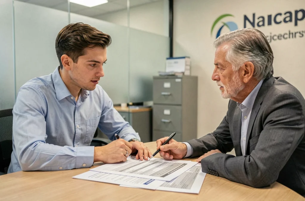 Entretien RH autour d'une grille salariale pour situer son taux horaire par rapport au SMIC